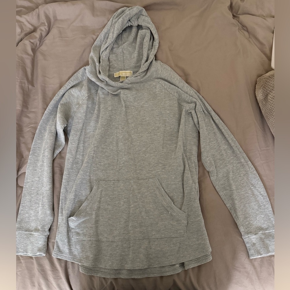Michael Kors thing knit hoodie